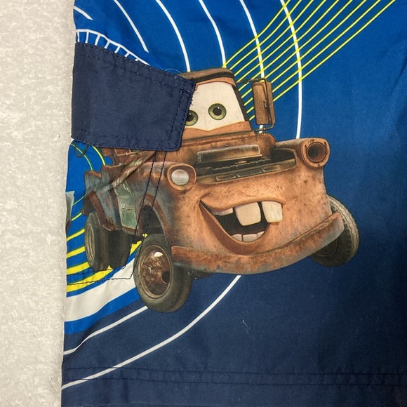 NWT Disney Pixar cars tow mater fin mcmissle swim trunks medium 8 - Picture 3 of 12